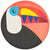 SUNNYLIFE ECO PLATE SMALL TOUCAN