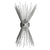 CORNELL SILVER WALL SCONCE
