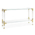 ACRYLIC CONSOLE TABLE