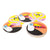 SUNNYLIFE FLAMINGO & TOUCAN COASTERS