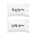 BIG SPOON LITTLE SPOON PILLOWCASE SET OF 2