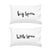 BIG SPOON LITTLE SPOON PILLOWCASE SET OF 2