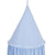 LIGHT BLUE COTTON KIDS BED CANOPY