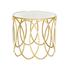 OLIVIA GOLD SIDE TABLE