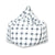 GREY GINGHAM BEANBAG