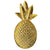 GOLDEN PINEAPPLE TRAY - iDecorate