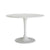 WHITE ROUND TULIP TABLE