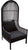 BLACK LOUNGE CHAIR - iDecorate