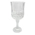 CRYSTAL RED AND WHITE  WINE GLASS SET OF 6