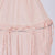 BLUSH LINEN KIDS BED CANOPY