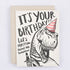 TREX BIRTHDAY CARD