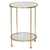 CHICO GOLD SIDE TABLE