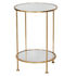 CHICO GOLD SIDE TABLE