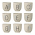 ALPHABET BEAR CUPS