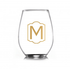 MONOGRAM GOLD TUMBLER - M