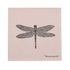 DRAGONFLY PAPER NAPKIN, ROSE