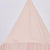BLUSH LINEN KIDS BED CANOPY