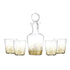 GOLD LUSTER DECANTER SET