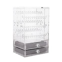 ACRYLIC JEWELLERY BOX (2 LAYERS) WITH STANDS – iDecorate