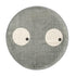 GREY SIDE EYES COTTON RUG