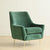 VELVET RETRO ARMCHAIR