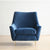 VELVET RETRO ARMCHAIR